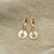 Lucky Coin Earrings Gold