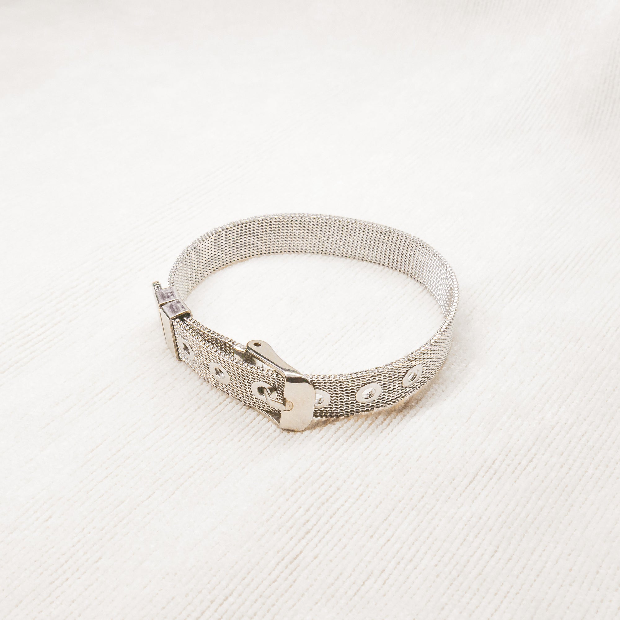 Strap Armband Silber