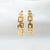 Minimalist Hoops Earrings Gold