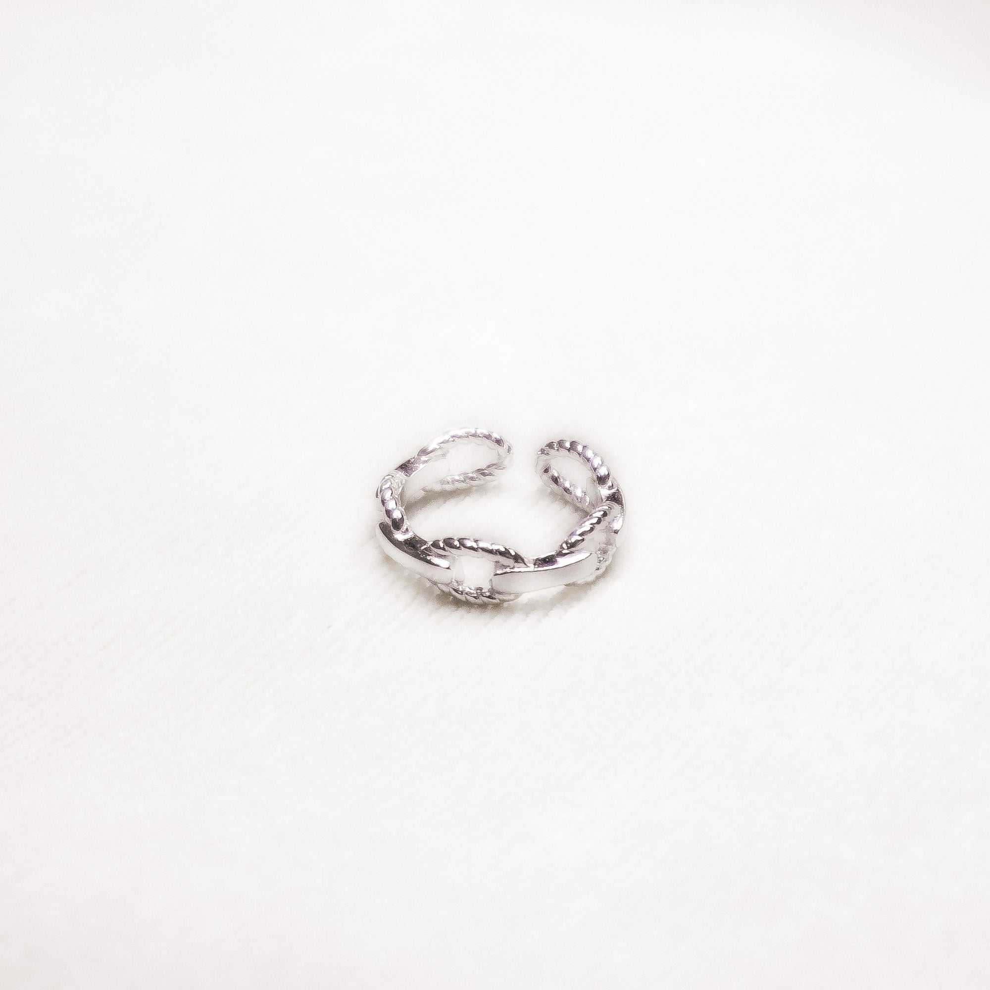 Chain Ring Silber