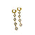 Althea Earrings Gold