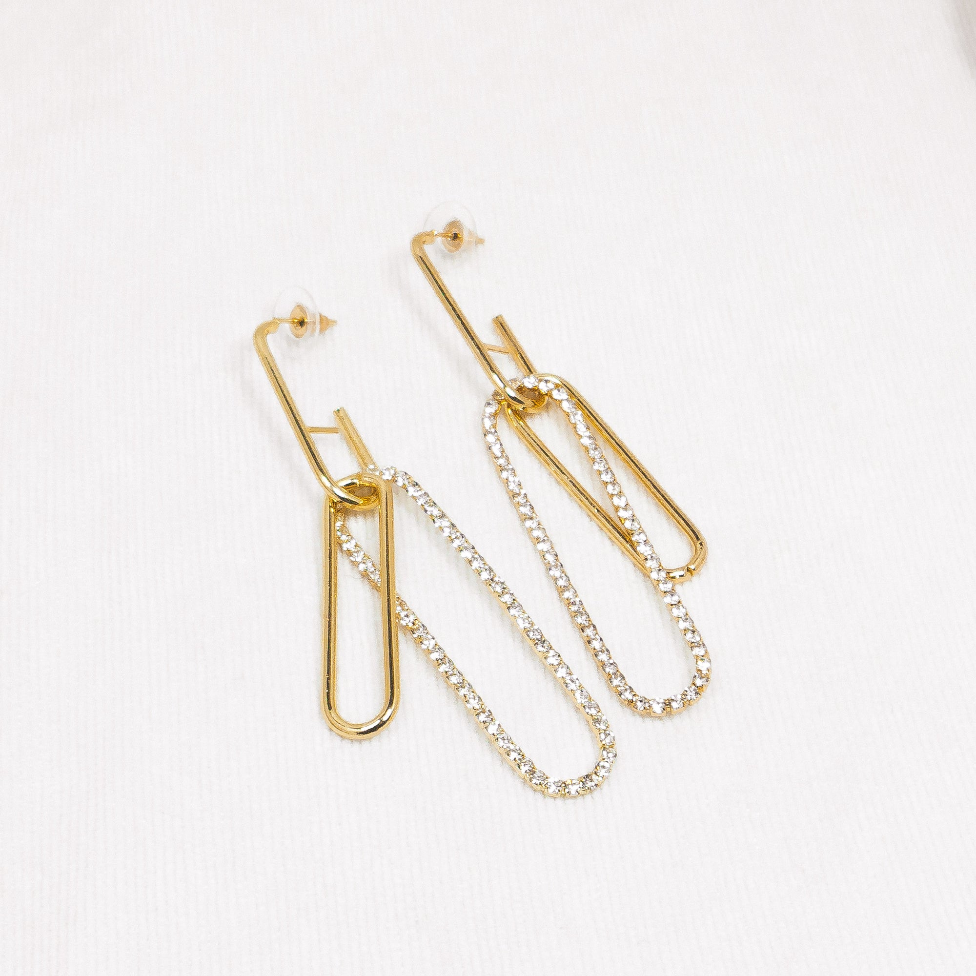 Bulky Earrings Gold