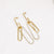 Bulky Earrings Gold