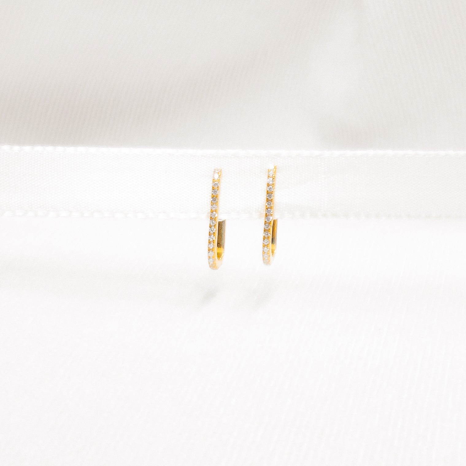 Long Hanging Earrings Gold