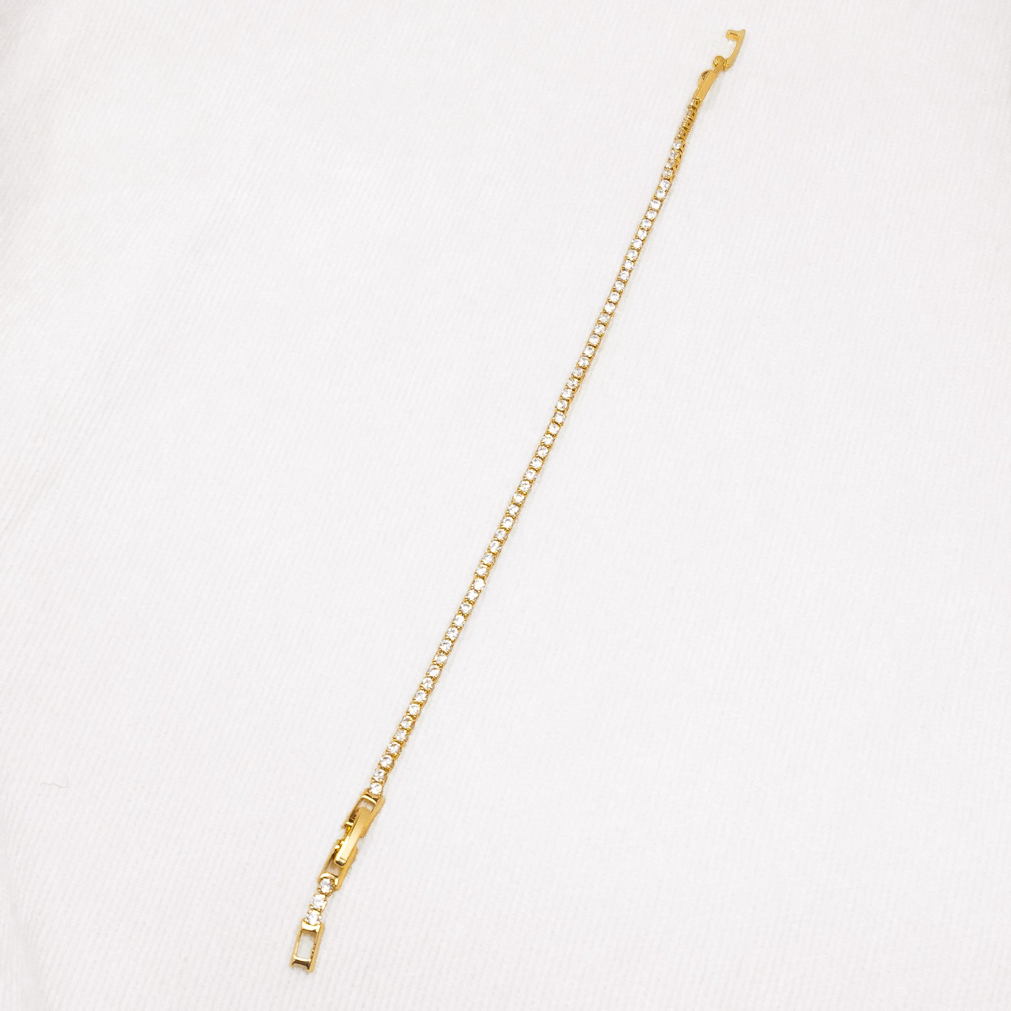 Fine Sparkle Bracelet Gold