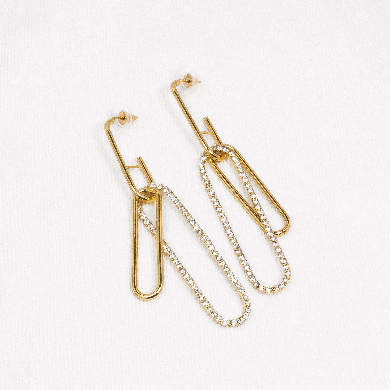 Bulky Earrings Gold