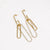 Bulky Earrings Gold