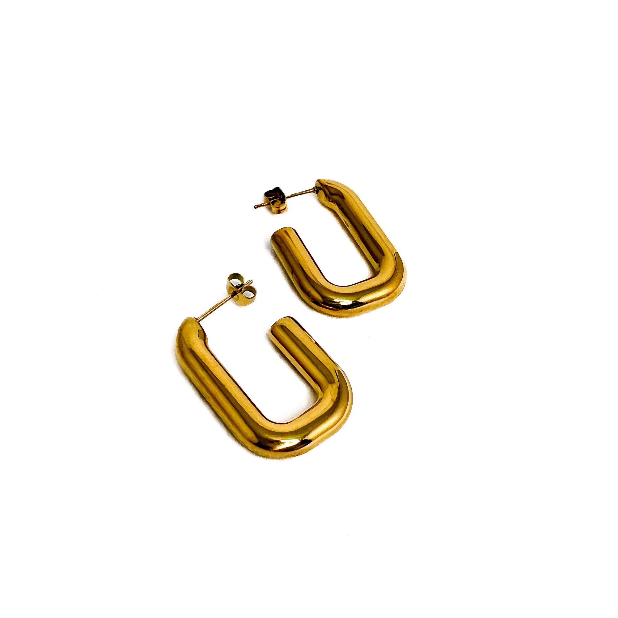 Chunky Earrings Gold