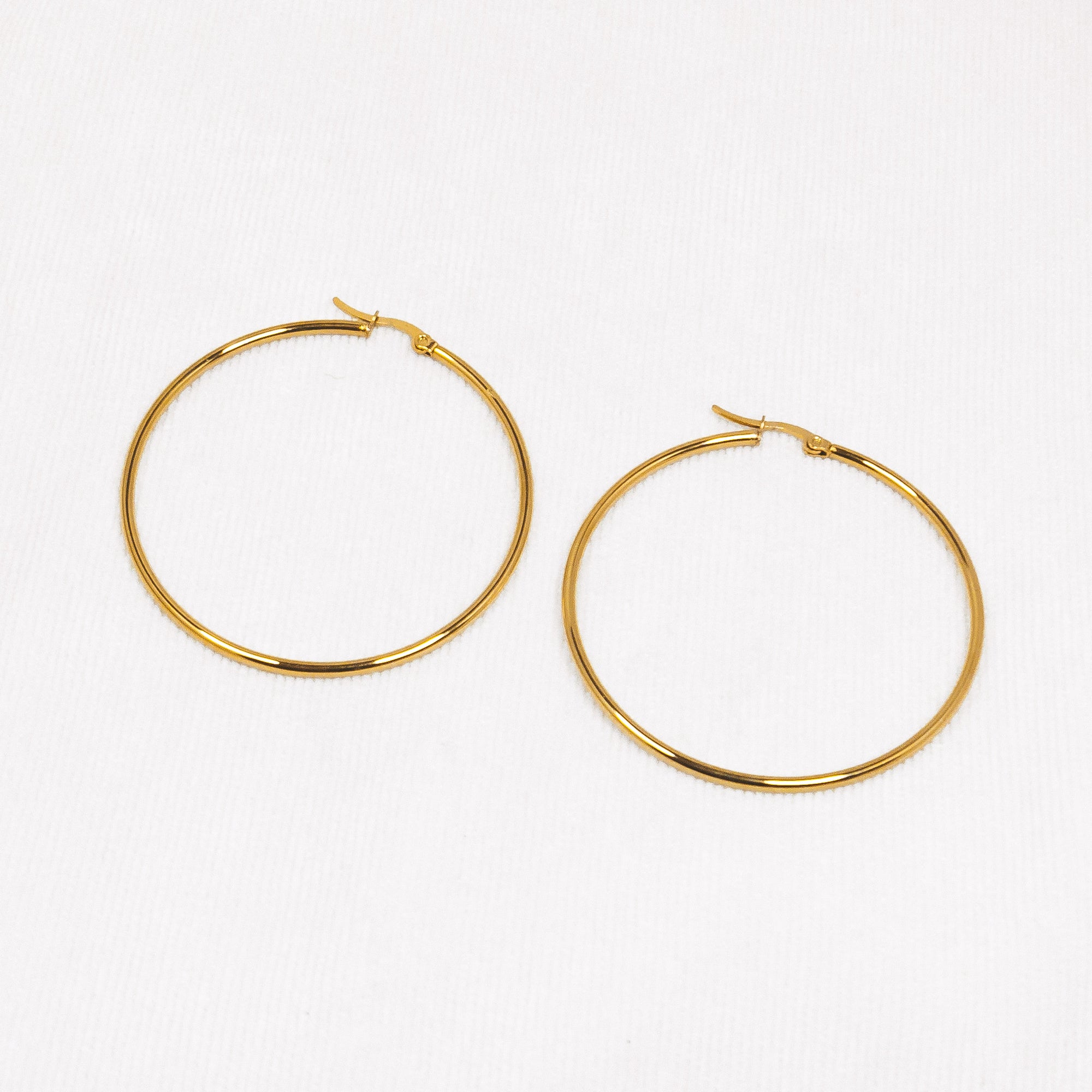 Big Hoops Earrings Gold