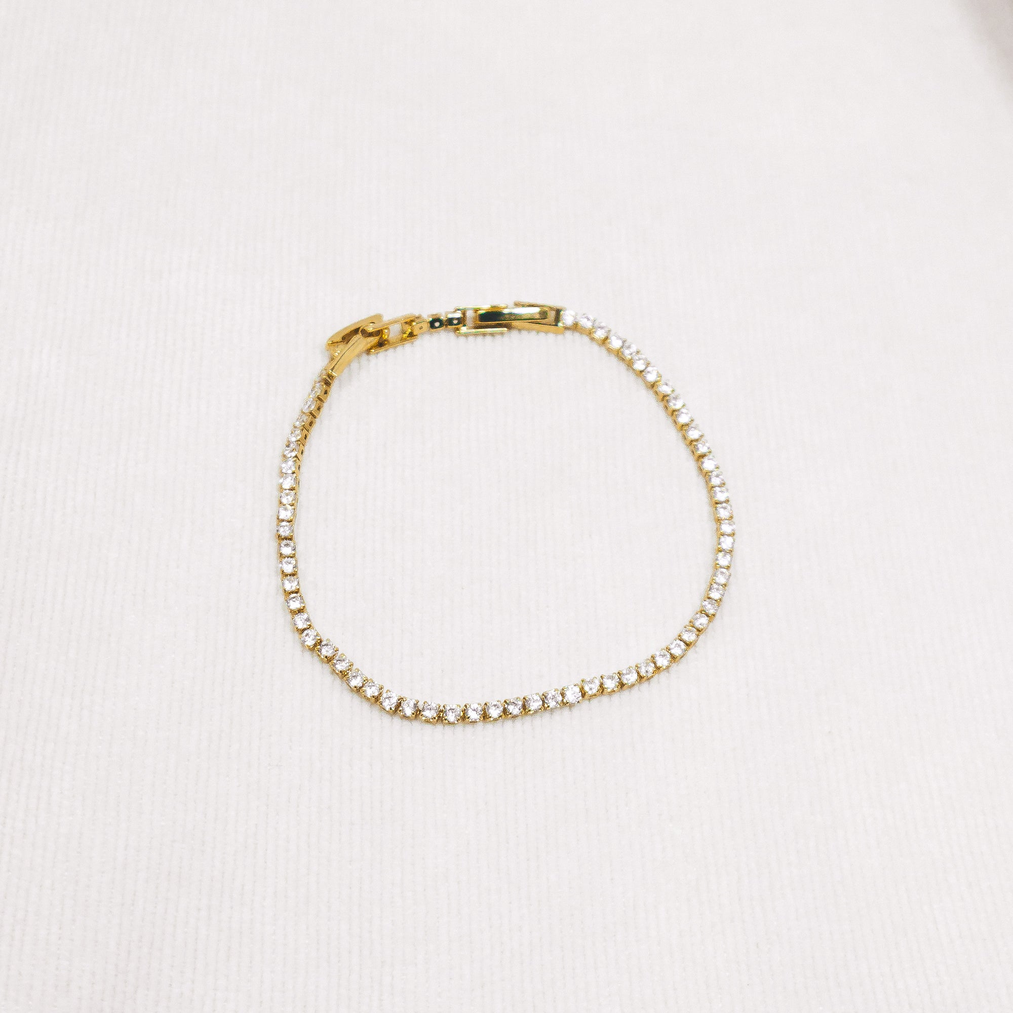 Fine Sparkle Bracelet Gold