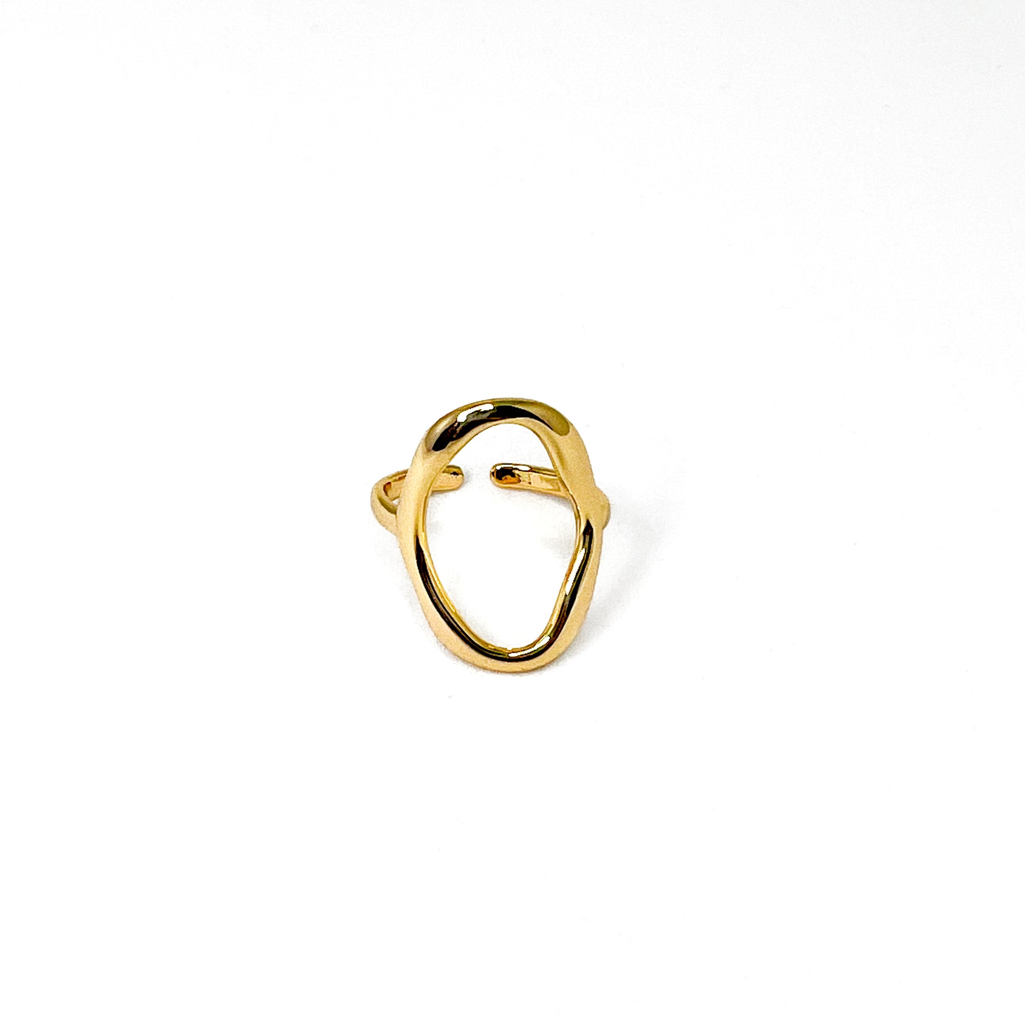 Open Loop Ring Gold