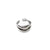 Double Ring Silber