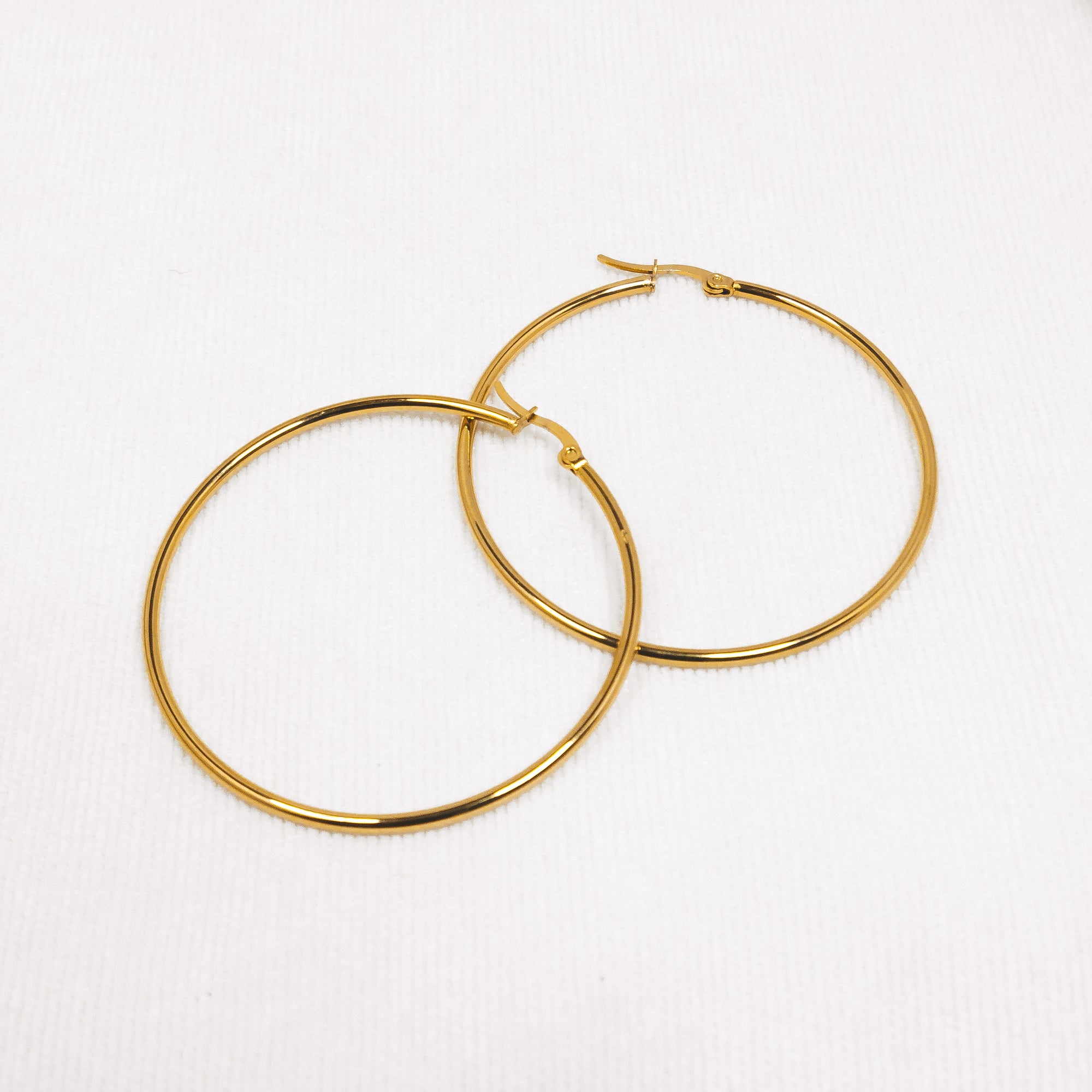 Big Hoops Earrings Gold