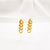 Chunky Earrings Gold