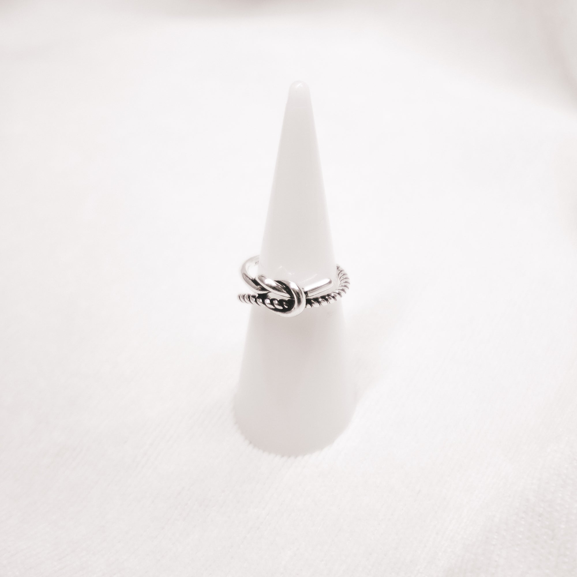 Double Knot Ring Silver