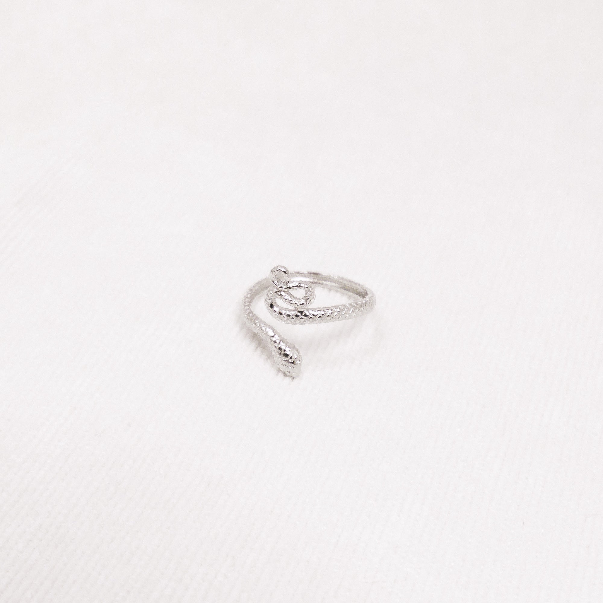 Snake Ring Silber