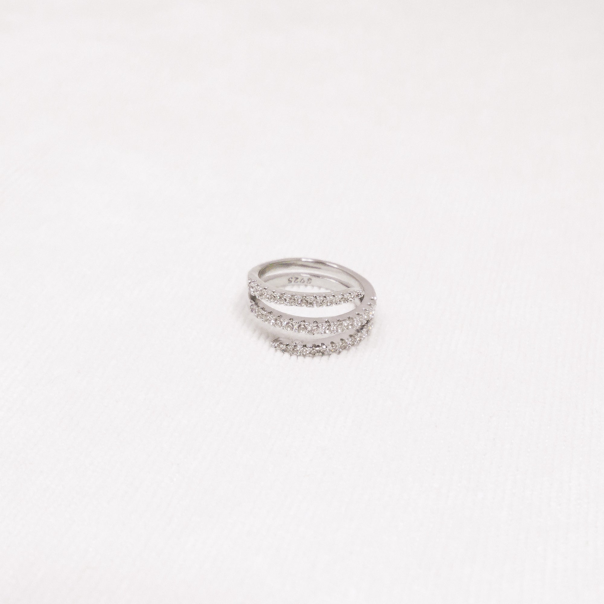 Spiral Ring Silber