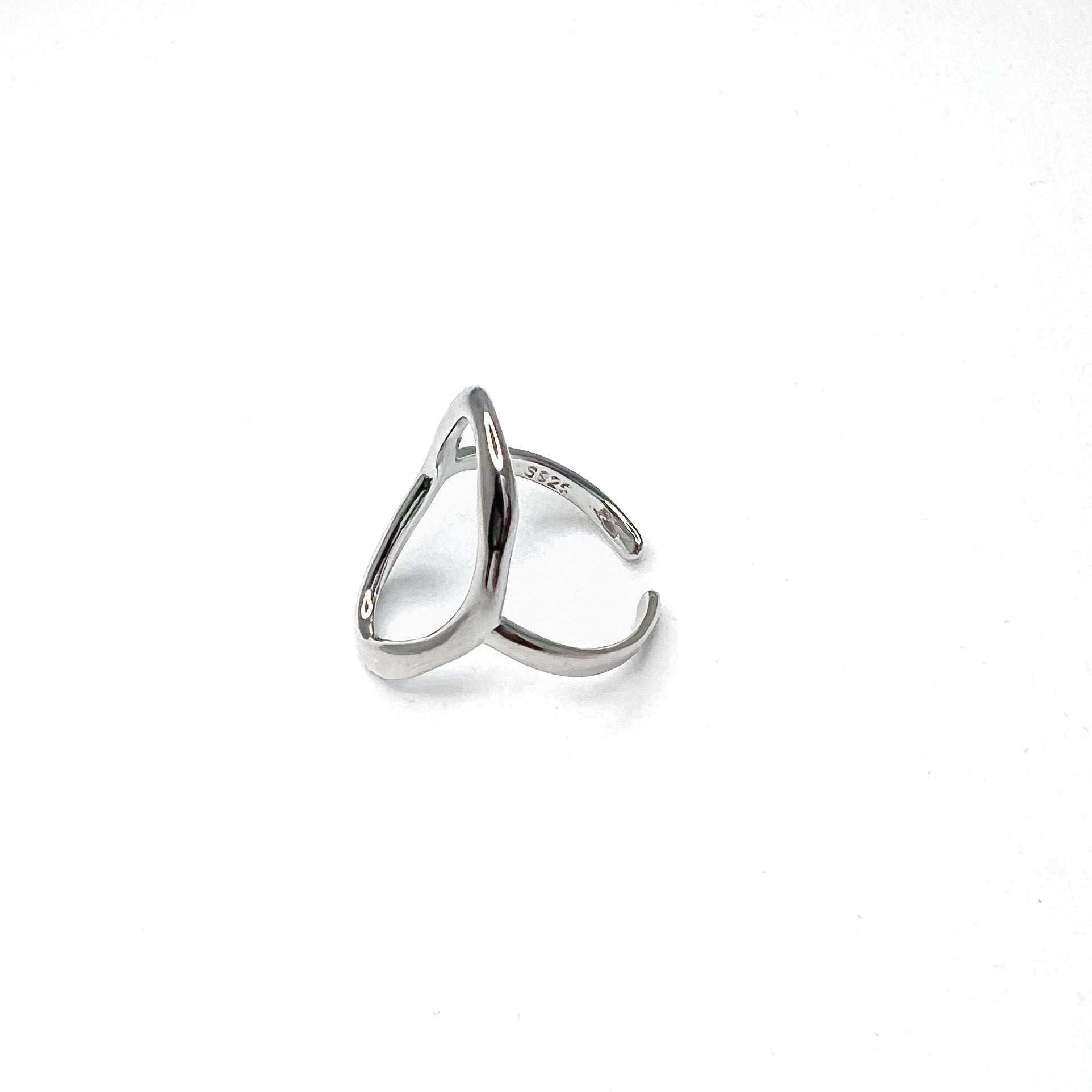 Open Loop Ring Silber