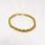 Twisted Armband Gold